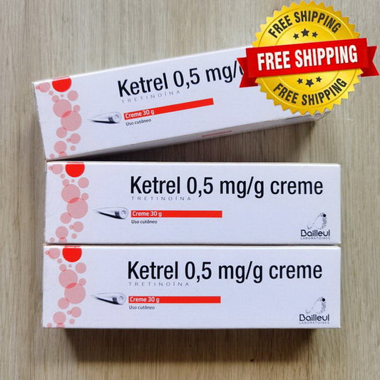 Ketrel tretinoin cream 3 pieces - free shipping