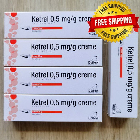 Ketrel tretinoin cream 5 pieces - free shipping