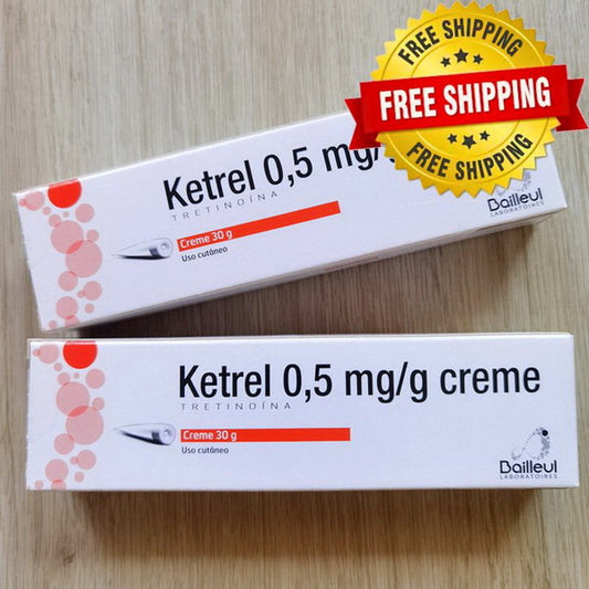 Ketrel tretinoin cream 2 pieces - free shipping